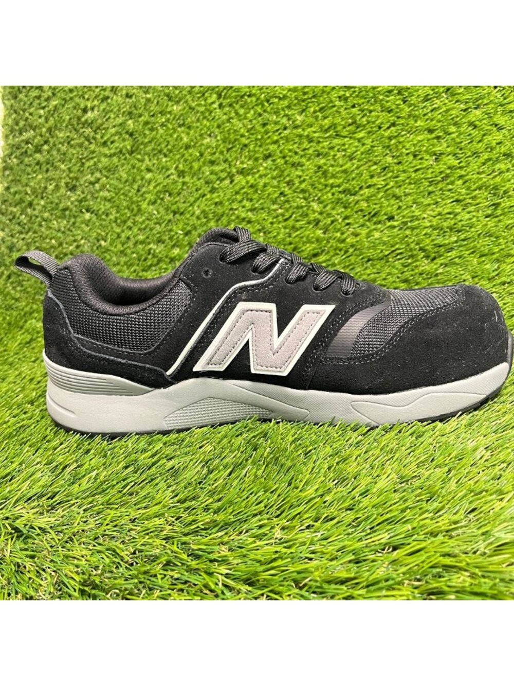 New Balance Elite Lite Womens Size 10.5D Black Composite Toe Safety Work Shoes